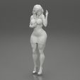 Girl-0007.jpg Tanned Stylish Brunette Girl In Short Dress 3D print model