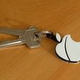 left_display_large.jpg Apple Key Fob... The must have 'Apple Logo' shaped Key Fob for Apple / iPhone / iPad Fans