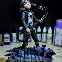 IMG_7886-3.jpg STL file Eddie Munson Stranger Things 4 playing guitar scene・3D printing template to download