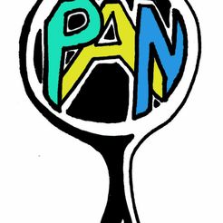 PAN-logo.jpg STL-Datei PAN stencil・3D-Druck-Idee zum Herunterladen