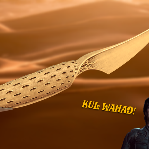 Fremen Crysknife (DUNE, 1984) 3D model