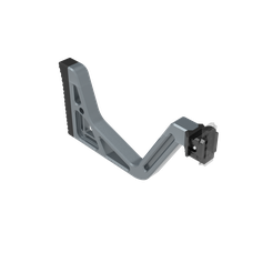VISOR-STOCK-UNFOLDED-ISO.png Archivo 3MF VISOR STOCK WITH BRACE ADAPTER TO PICATINNY RIS・Plan de impresora 3D para descargar
