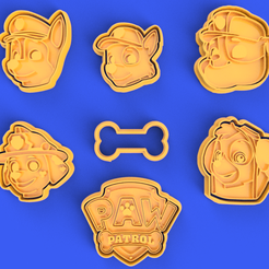 STL file Sesame street cookie cutter set・Template to download and 3D  print・Cults