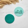 Cookie-Cutter-swimming-3.jpg Swimming Cookie Cutter Set 3D STL - Pool Party Baking Tool for Sports Cookies, Fondant & Dough - Swim Team Theme