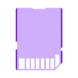 SD_Card_Case_FDM.stl Étui de remplacement pour carte SD version petite puce