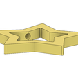 Rosalina Star Wand 2.PNG STL file Rosalina Star Wand Piece・3D printer model to download