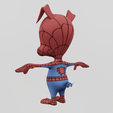 Renders0008.png Piter Porker Spiderham Spiderman Spiderman Spiderverse Textured Lowpoly