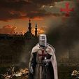 f20e665d-8c78-4d30-8188-866596315e3d.jpg 15 cm high Templar Knight figurine