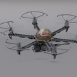 0002.png D-KAZ Attack UAV Drone - STL included