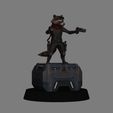 06.jpg Rocket Raccon - Avengers Endgame LOW POLYGONS AND NEW EDITION