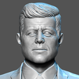 JFK_Bust_Close_Preview.png John F Kennedy Bust (3D Print model)