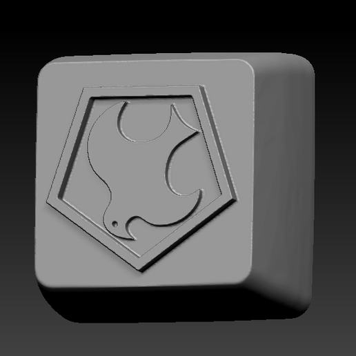 Keycap peacemaker 3D model