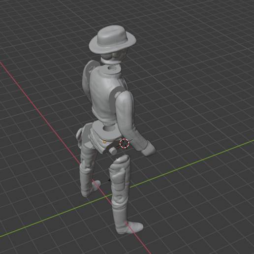 🦸‍♂️ Lone Ranger Articulated Version・ 3D File for ・Cults