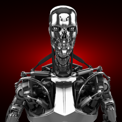 T800-render-5.png Fichier OBJ T800・Design pour imprimante 3D à télécharger