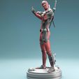 dea2.jpg Deadpool statue 3D print