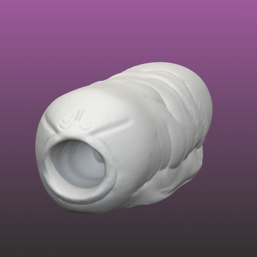 The Caterpillar, male Masturbator (tpu or mold) STL File for 3D  printingCults