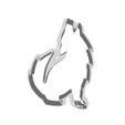 “ \ cookie cutter a wolf howling at the moon Dog, Moon, Wolf, Animal, Mammal