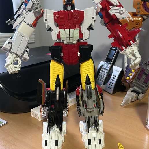 3D printable TRANSFORMERS G1 Combiner Wars Superion Hips • made with