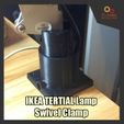 TERTIALLampClamp_FS_SQ_02.jpg 3D Printable IKEA Tertial Lamp Swivel Clamp
