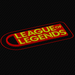 League-of-Legends_KC.png League of Legends NEW LOGO KeyChain