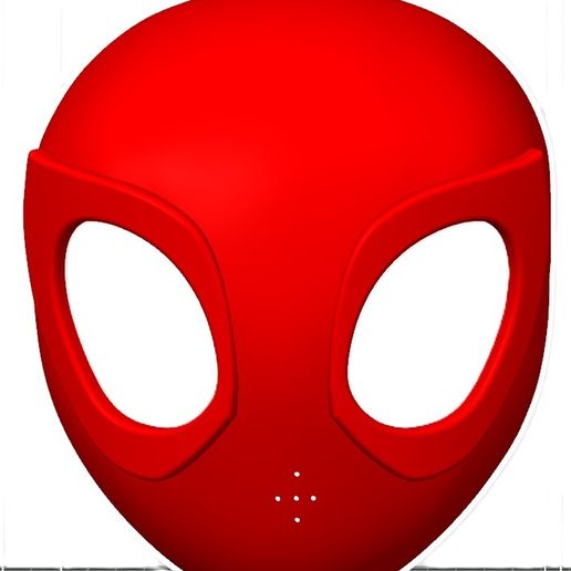 STL file Spidey/ Spin inspired costume mask 🦸‍♂️ ・3D printable model to ...