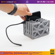 DISK-ORGANIZED5.png Futuristic External Disk Organizer: Elegance and Functionality in a Single 3D Design