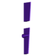 Rudder.stl Concorde - 1:144