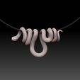 13.jpg Snake Pendant