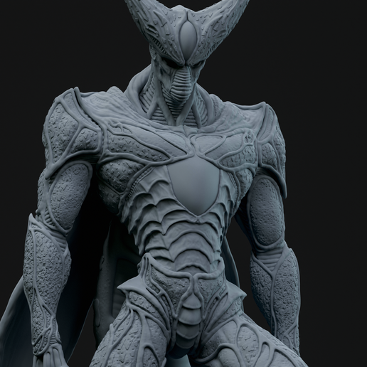👾 Cell First Form-1/6th Scale-Figure for 3D Printing・ OBJ File for 3D ...