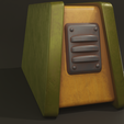 5.png Rusty Radio Low-poly