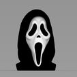 untitled.371.jpg Ghostface from Scream bust ready for full color 3D printing