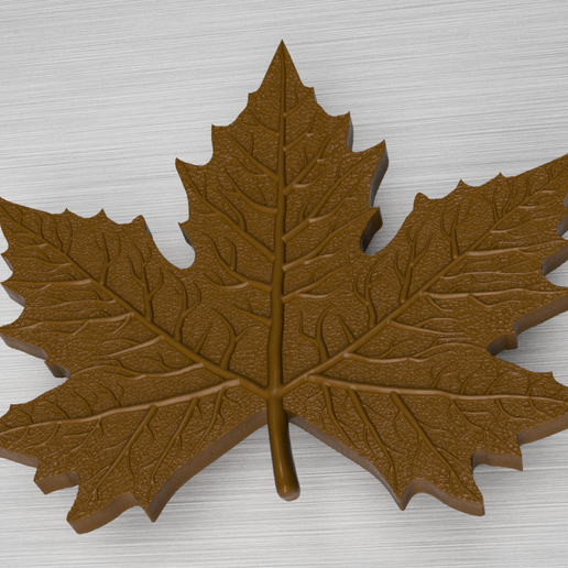 Download OBJ file Maple Leaf • 3D printer template ・ Cults