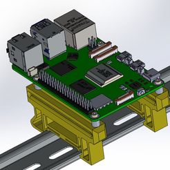 Top.jpg Versatile 3D Printed Universal PCB Bracket - Secure Mounting for Any PCB with M2 Compatibility