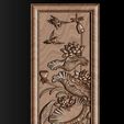 Lotus-Flower_tall_4-6.jpg Lotus pattern relief design for CNC router
