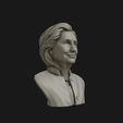 04.jpg Hillary Clinton 3D printable model