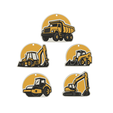 img-6.png Construction Vehicles Keychain Set - 5 Heavy Equipment Models