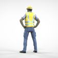 Co.10.jpg N3 Construction Worker 1 64 Miniature standing