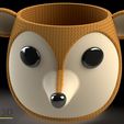 ISO1.jpg Cute fox Pot