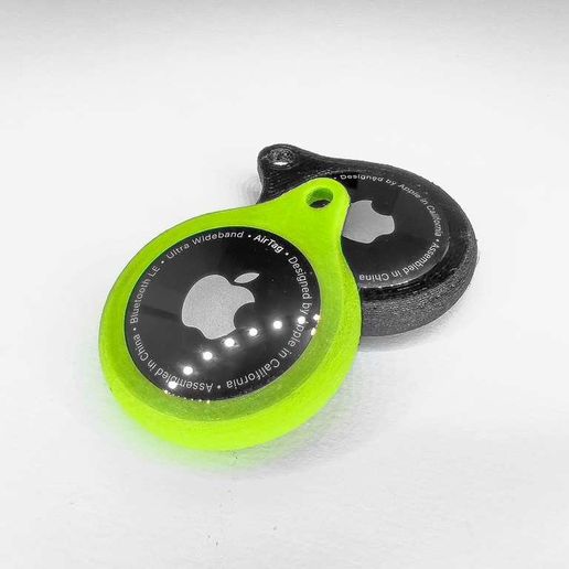 Apple AirTag Keychain Holder 3D model