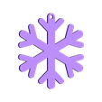 snowflake_1.stl Snowflake ornament