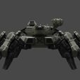 SpiderTankFinalRenderCBSt-Gun.jpg Tarantula All Terain Combat Vehicle (Pre-supported)