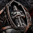 knight1-2.png Medieval Paladin Warrior Signet Ring