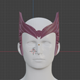 Istantanea-140.png WANDA MAXIMOFF CROWN  SCARLET WITCH DELUX FOR COSPLAY