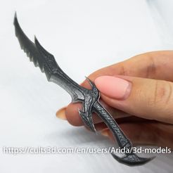 20230830_113716.jpg The elder scrolls: Skyrim weapons - Daedric Sword