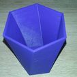 20181201_184351.jpg Fichier STL gratuit pot à crayon hexagonal・Modèle imprimable en 3D à télécharger