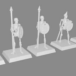 skeleton_spearmen_pic_v2.png Skeleton Spearmen Miniatures verion #2