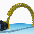 ruggengraat.png Archivo STL Guía del cable troncal・Diseño de impresora 3D para descargar