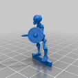 SkeletonSword02a.png Skeleton Warrior - 28mm wargames fantasy miniature V2 Redux