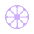80mm_wheel.stl robot wheel for my gear boxes and pololu gm series germinators