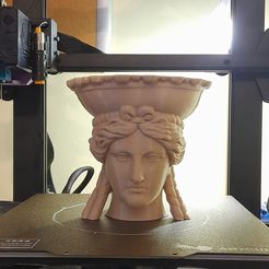 20220818_071627.jpg STL file Greek goddess sculpture planter・Model to download and 3D print